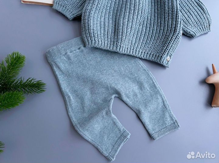 Вязаный костюм для малыша H&M 56