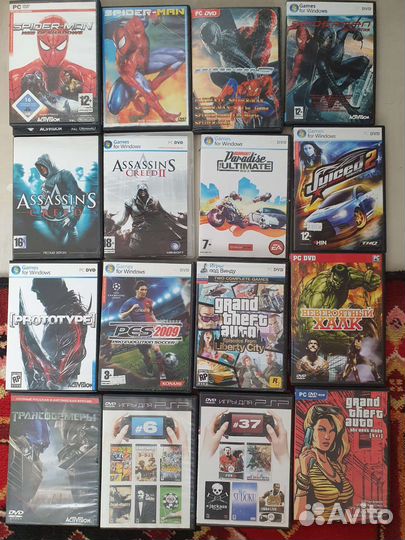 Игры и фильмы на DVD для пк