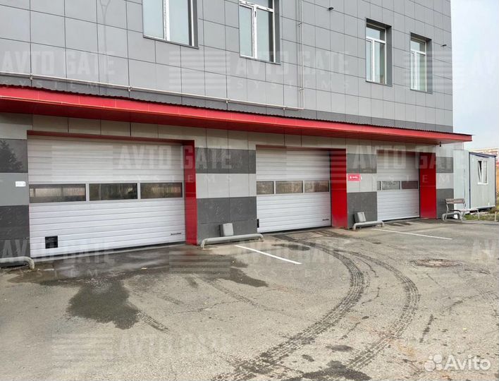 Ворота автоматические подъемные