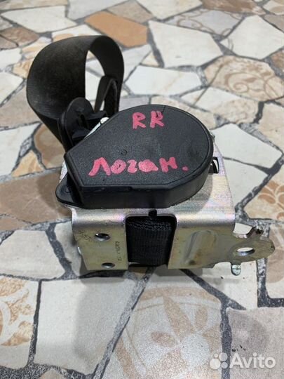 Ремни безопастности Renault Logan седан 1.6