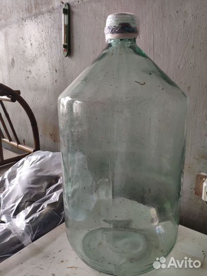 Бутыль стеклянная 20 литров