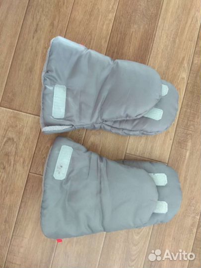 Рукавицы зимние на коляску или санки