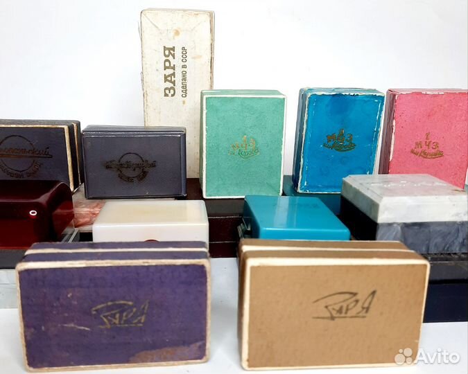 Футляры для часов и ювелирных изделий 23шт. СССР