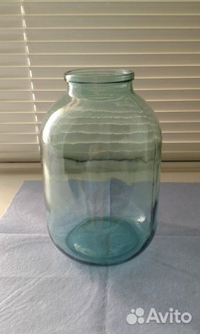 Стеклянные банки под ключ трех литровые