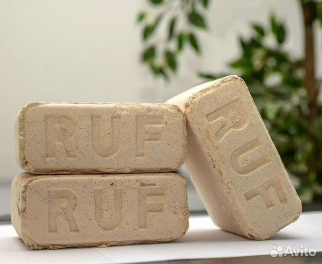 Брикет топливный RUF пыль береза