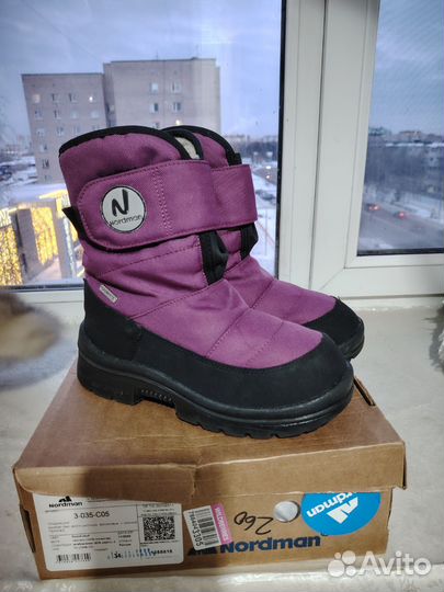 Зимние сапоги nordman 34 размер