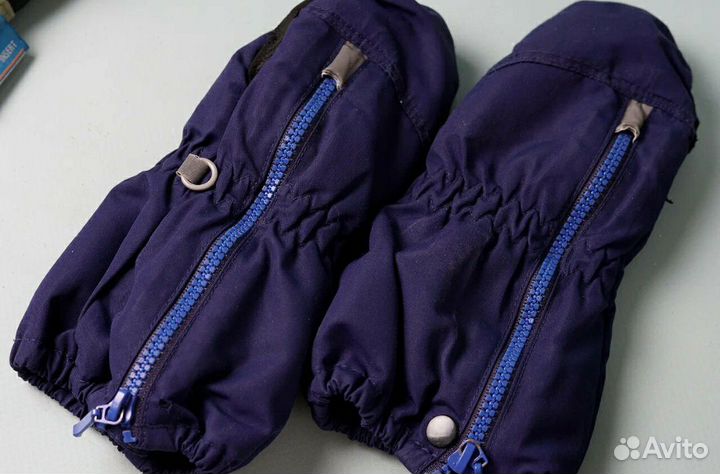 Варежки детские 1 - 4 года три пары