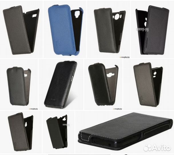 Чехол фирменный кожа силикон Samsung