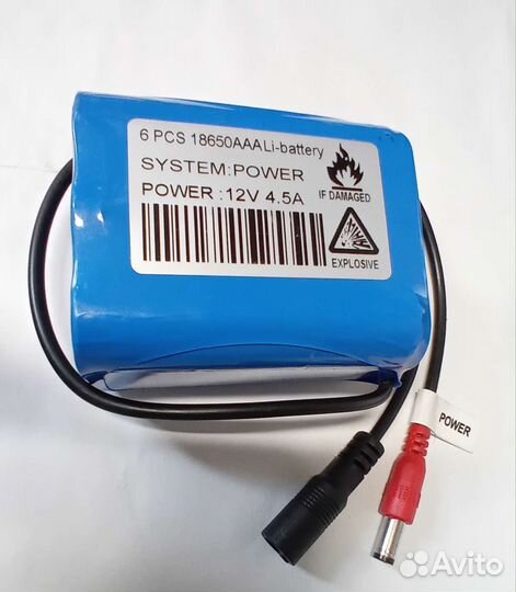 Аккумулятор 12 вольтовый Li-ion