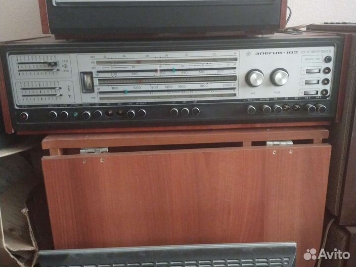 Радиола Элегия 102 с колонками