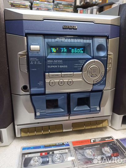 Музыкальный центр aiwa япония