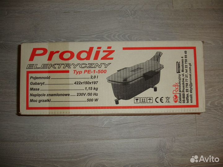 Электрическая чудо-печка Prumel PE-1-500 (Польша)