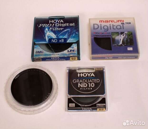 Светофильтры UV, CPL, Star, ND, Gradient, Infrared