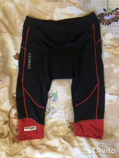 Велосипедные шорты с защитой р. М