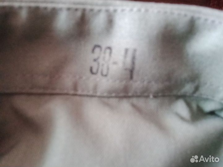 Рубашка военная мужская оливкового цвета