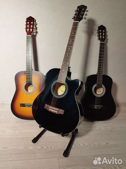 Гитара с подключением