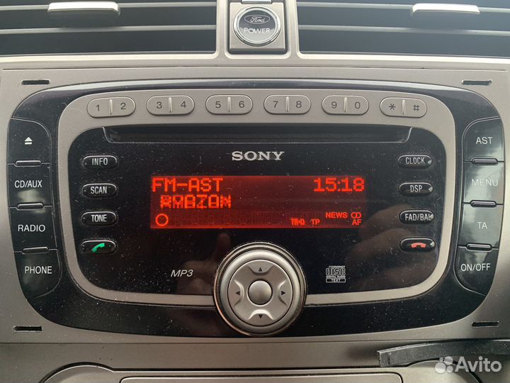 Автомагнитола sony