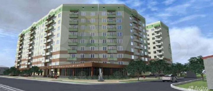 2-к. квартира, 54,5 м², 4/10 эт.