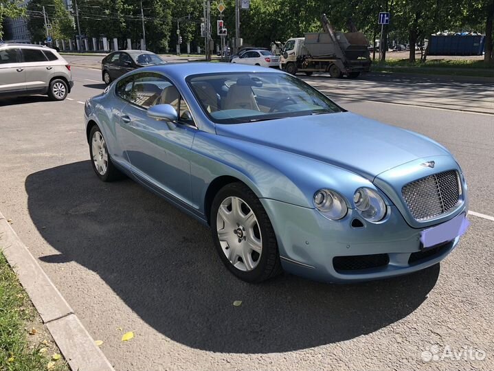 Bentley Continental GT 6.0 AT, 2007, 115 000 км