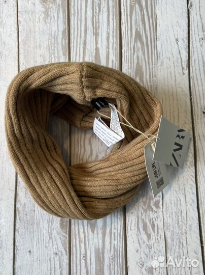 Снуд и шапка черная Zara Германия