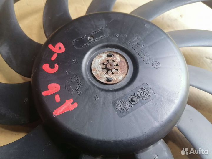 Вентилятор охлаждения радиатора Audi A6 C6,Valeo