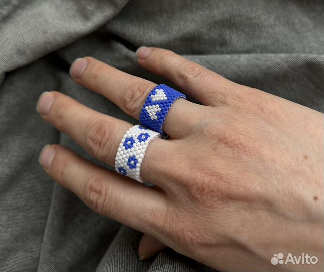 Кольцо из бисера Toho, Miyuki