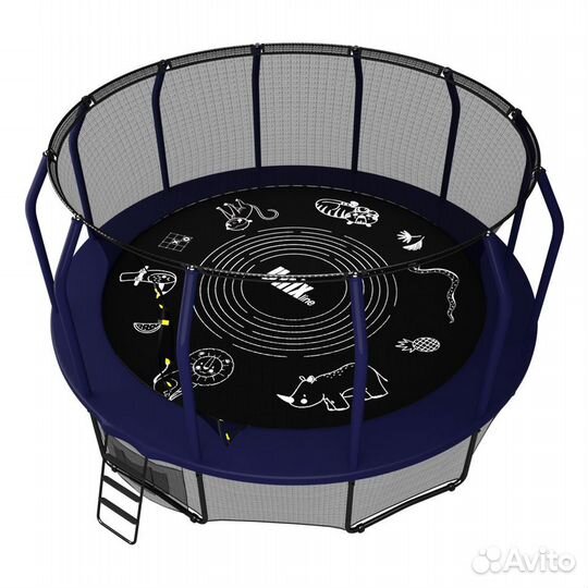 Батут Unix line Supreme Game 14 ft (green)