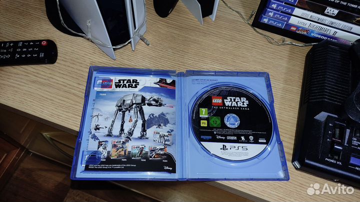Lego star wars the skywalker saga ps5 диск