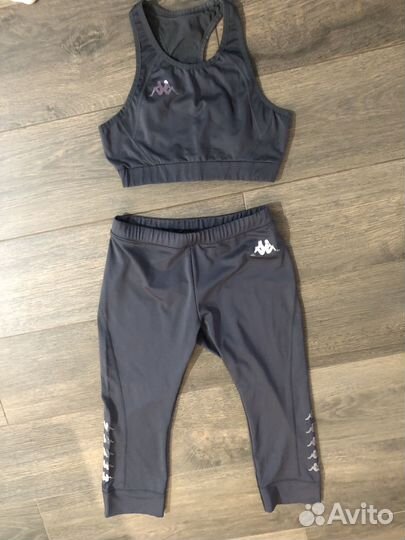 Комплект топ бриджи для фитнеса