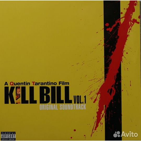 Виниловая пластинка саундтрек - kill bill VOL.1