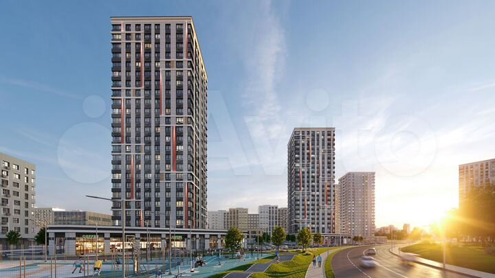 1-к. квартира, 42,5 м², 3/15 эт.