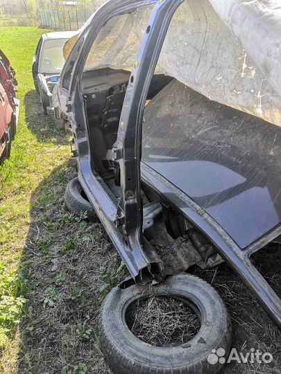 Порог со стойкой левый Опель Мерива