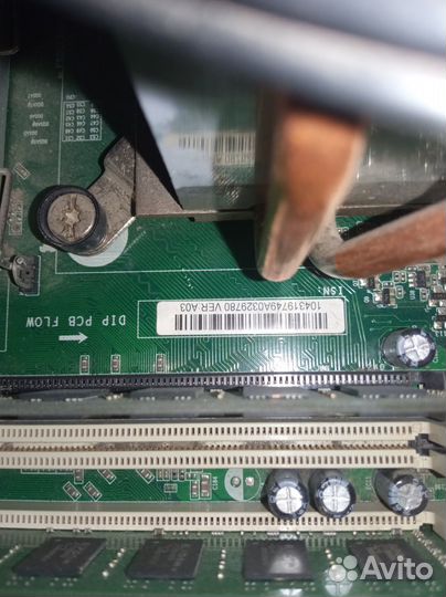 Мб HP Compaq 6000 Pro SFF, радиатор HP (s775)