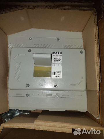 Автоматический выключатель ва57-39 630А