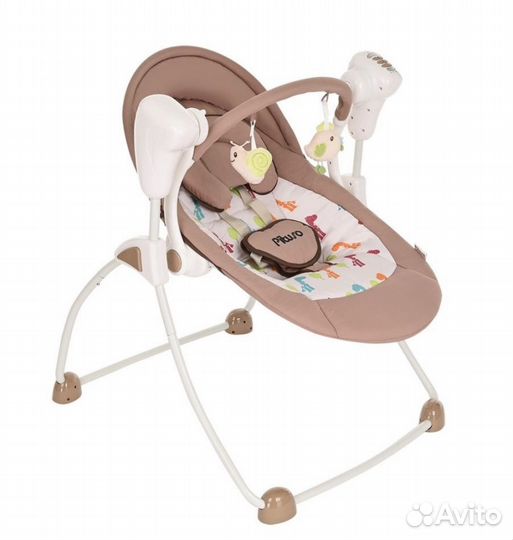 Электрокачели Pituso Viola Веіде/Бежевый Жираф