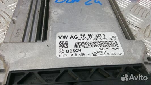 Блок управления двс skoda octavia A7 (BDN24PC01)