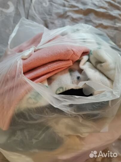 Вещи пакетом на девочку 0-12 мес