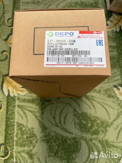 Противотуманные фары Depo