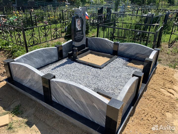 Памятники из гранита, благоустройство