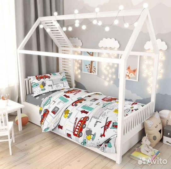 Детское постельное белье пожарные