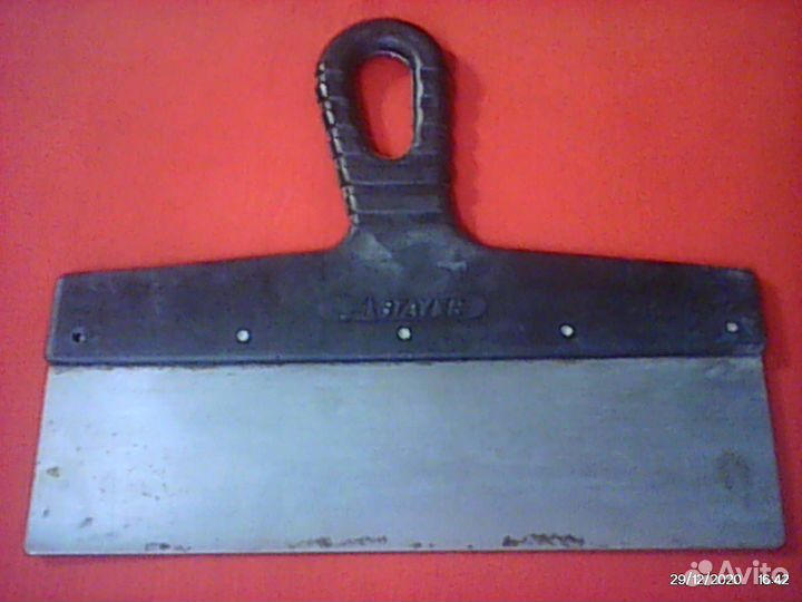 Шпатель металлический \\\ Пласт Ручка \\\250мм\\\