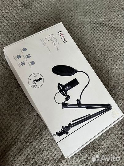 Микрофон Fifine T669 черный