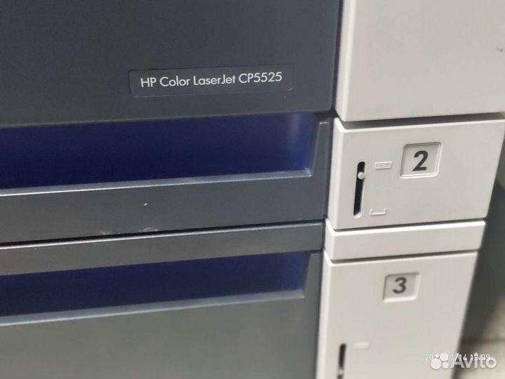 Принтер А3/А4 Цветной HP 5525dn +картриджи