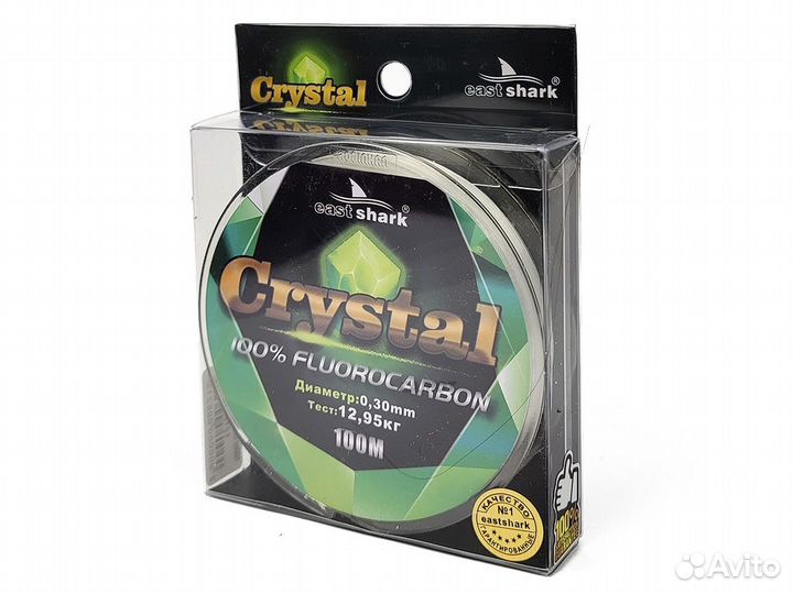 Леска East Shark Crystal fluo 100m (0,50)