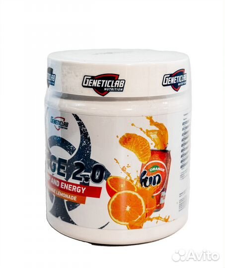 Энергетик Geneticlab Nutrition Rage 2.0, 240 г, фа