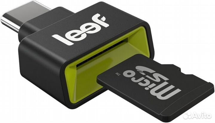 Картридер leef Access Type C для USB-C для microSD