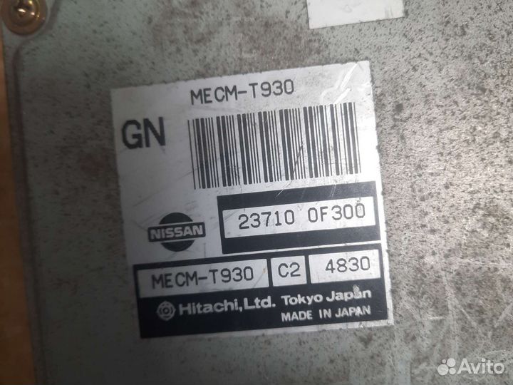 Блок управления двигателем Nissan terrano