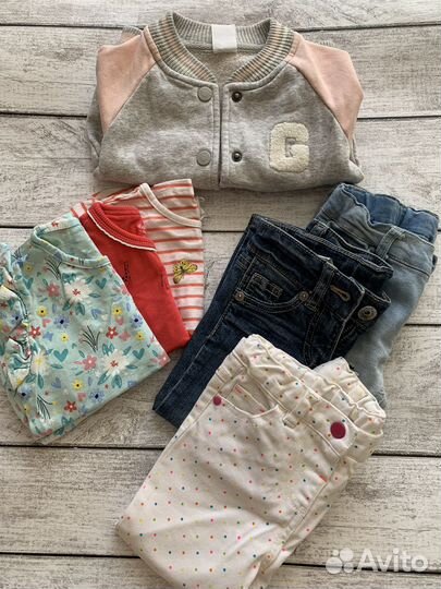 Пакет одежды на девочку 86