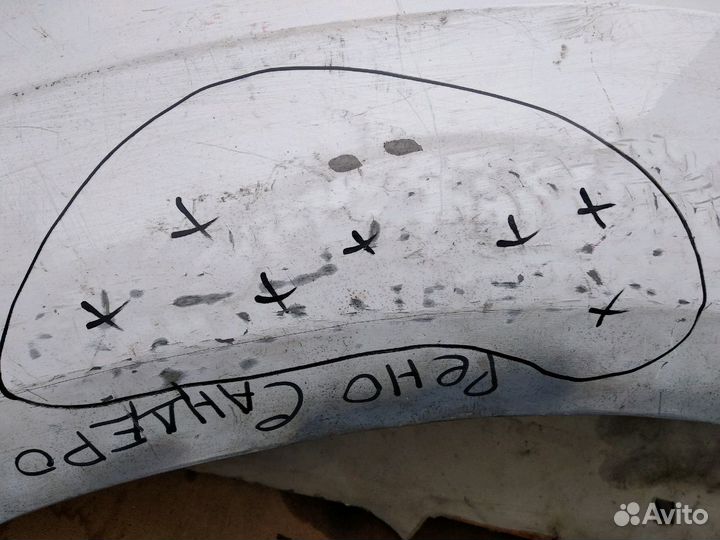 Крыло Renault Sandero