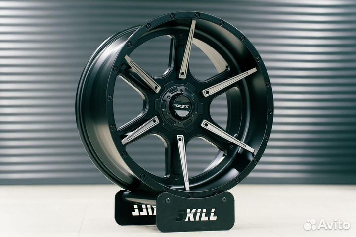 Кованые диски skill R22 на Dodge Ram TRX
